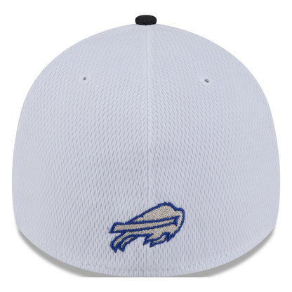 Buffalo Bills New Era 2025 Rivalry Series Fanpack 39THIRTY Hat In White - Back View