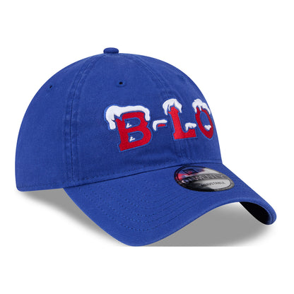Buffalo Bills New Era 2025 Rivalry Series Fanpack 9TWENTY Hat In Blue - Front Side View