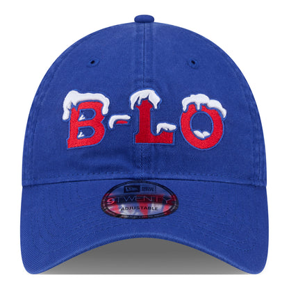 Buffalo Bills New Era 2025 Rivalry Series Fanpack 9TWENTY Hat In Blue - Front View