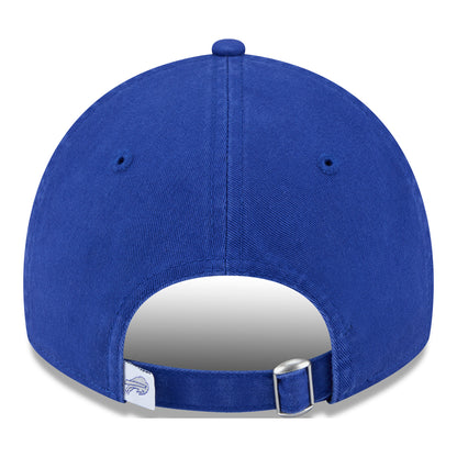 Buffalo Bills New Era 2025 Rivalry Series Fanpack Snow Logo 9TWENTY  Hat In Blue - Back View