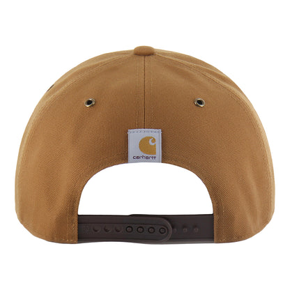 Buffalo Bills '47 Brand Carhartt Hitch Hat In Tan - Back View