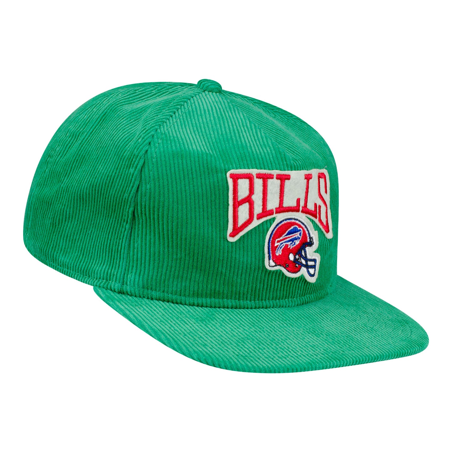 Buffalo Bills New Era 19TWENTY Kelly Green Classic Helmet Hat In Green - Front Right View