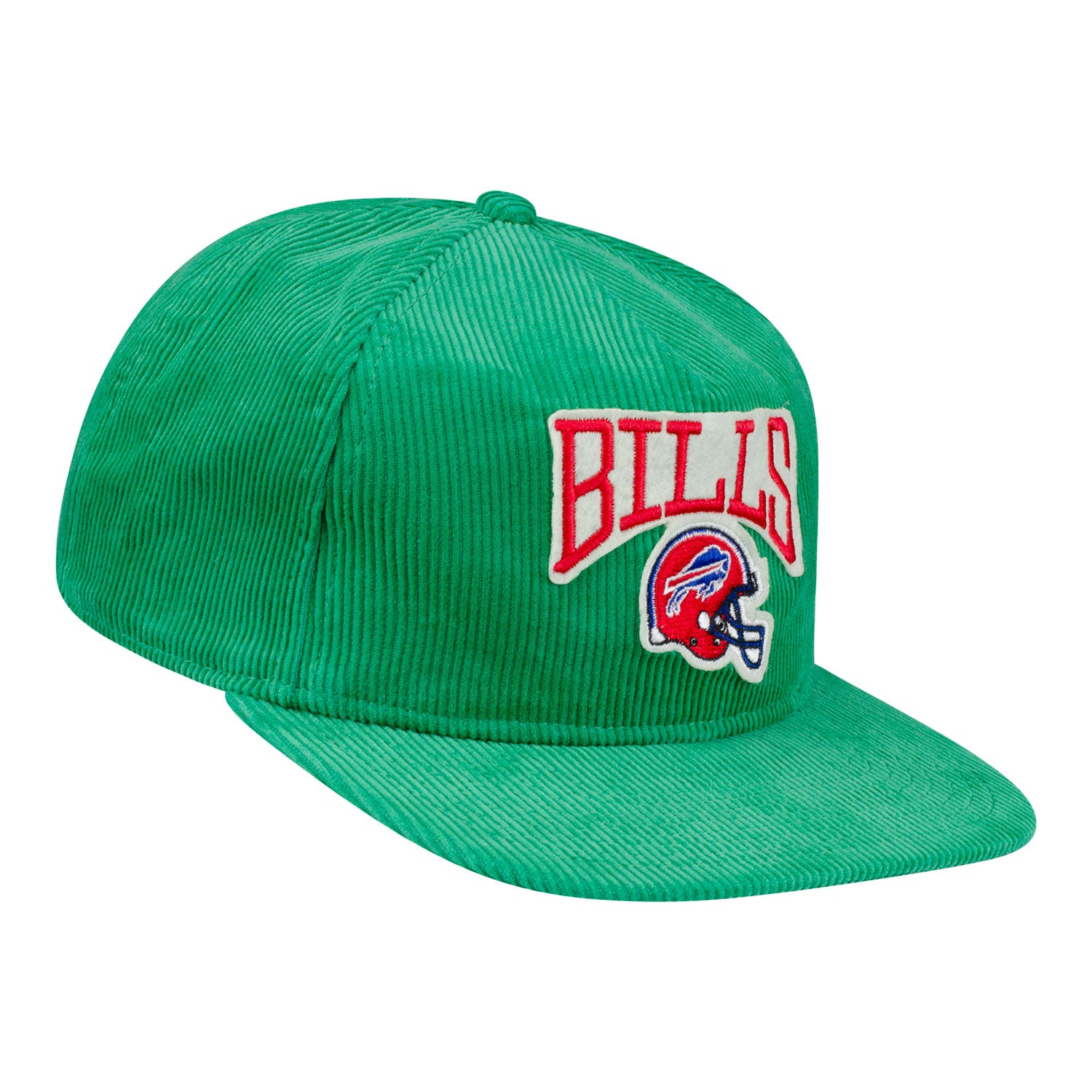 Buffalo Bills New Era 19TWENTY Kelly Green Classic Helmet Hat In Green - Front Right View