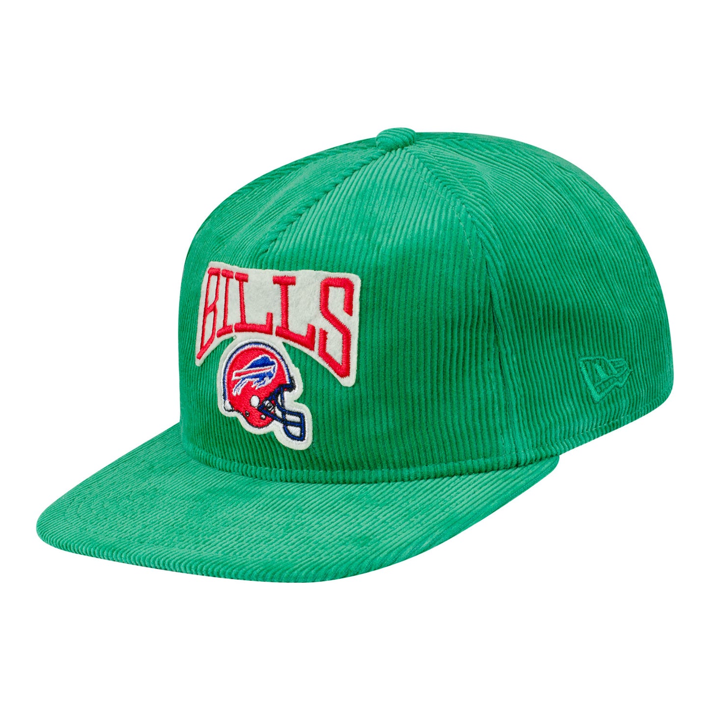 Buffalo Bills New Era 19TWENTY Kelly Green Classic Helmet Hat In Green - Front Left View