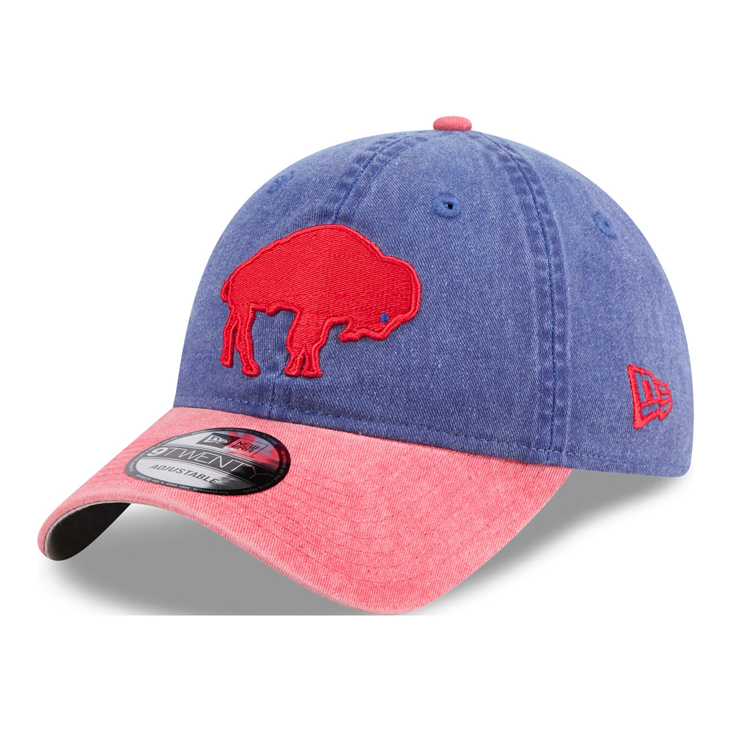 Buffalo Bills New Era 9TWENTY Classic Logo Hat In Blue - Front Side View