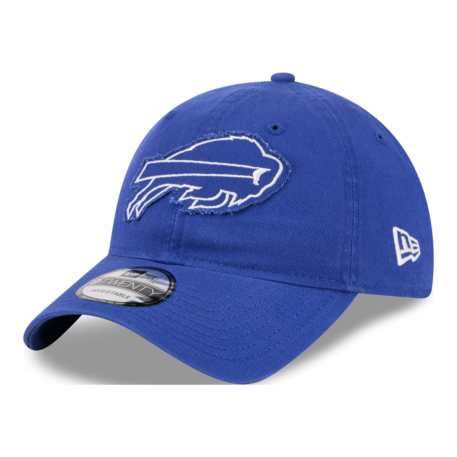 Buffalo Bills New Era 9TWENTY All Blue Primary Hat In Blue - Front Side View
