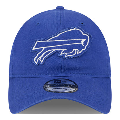 Buffalo Bills New Era 9TWENTY All Blue Primary Hat In Blue - Front View