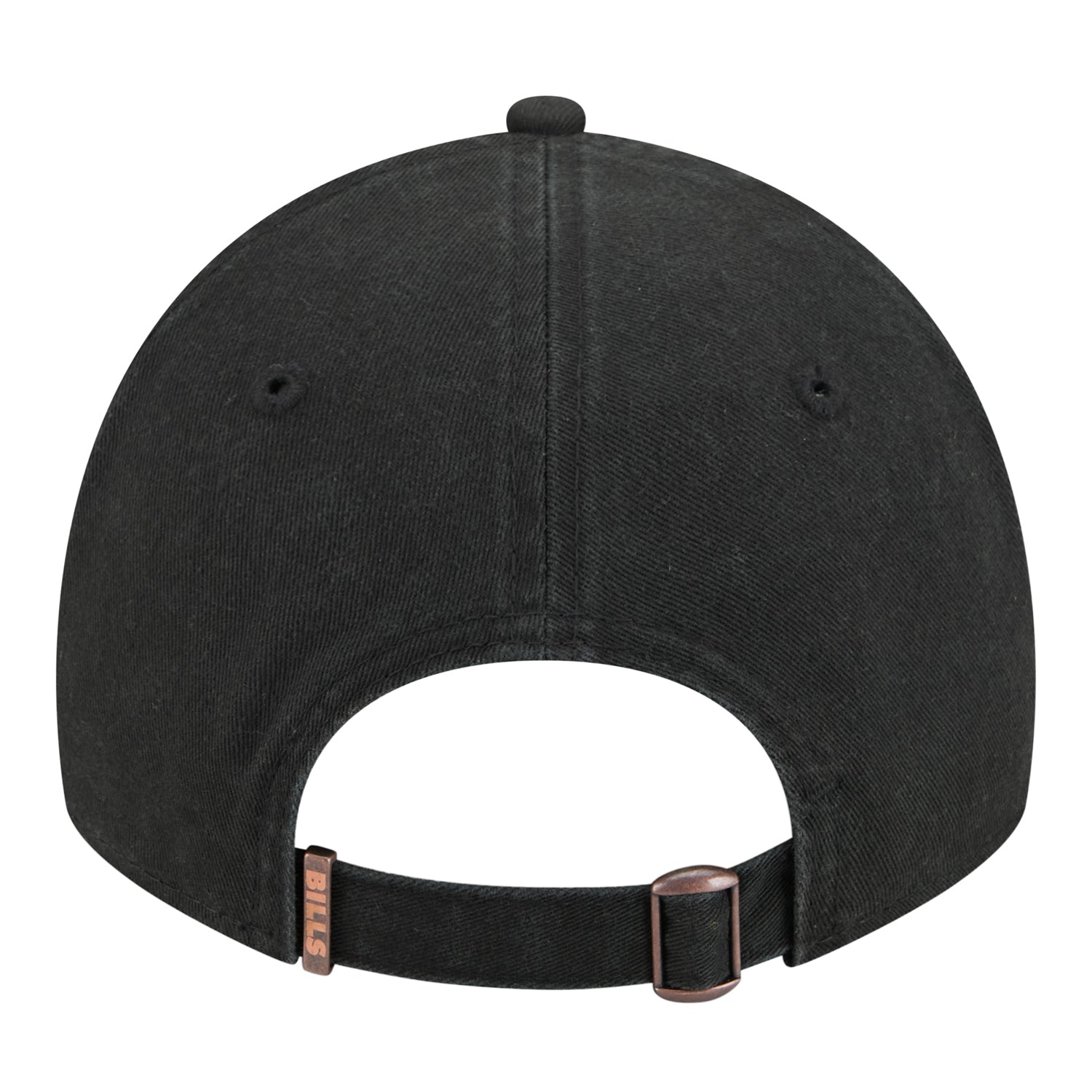 Buffalo Bills New Era 9TWENTY Stamp Classic Hat In Black & White -Back View