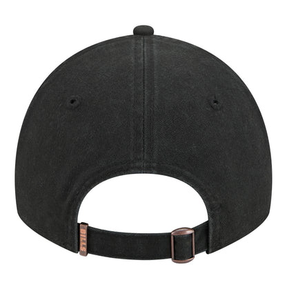 Buffalo Bills New Era 9TWENTY Stamp Classic Hat In Black & White -Back View