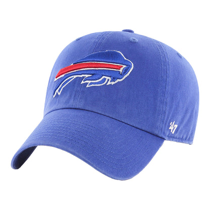 Buffalo Bills '47 Brand Clean Up Hat In Blue - Front View