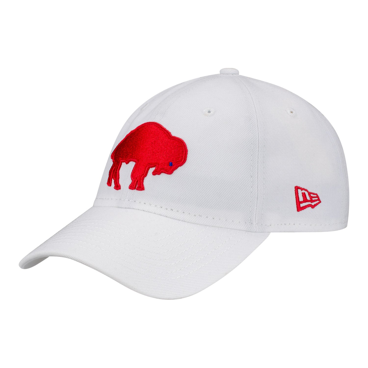 New Era Bills Red With Standing Buffalo Adjustable Hat