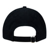 New Era Bills Throwback Core Classic 9TWENTY Adjustable Hat In Black - Back View