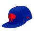 BASIC 9FIFTY THROWBACK ROY IN BLUE & RED - ANGLED LEFT SIDE VIEW
