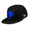 New Era 9FIFTY CC In Black - Front Left View