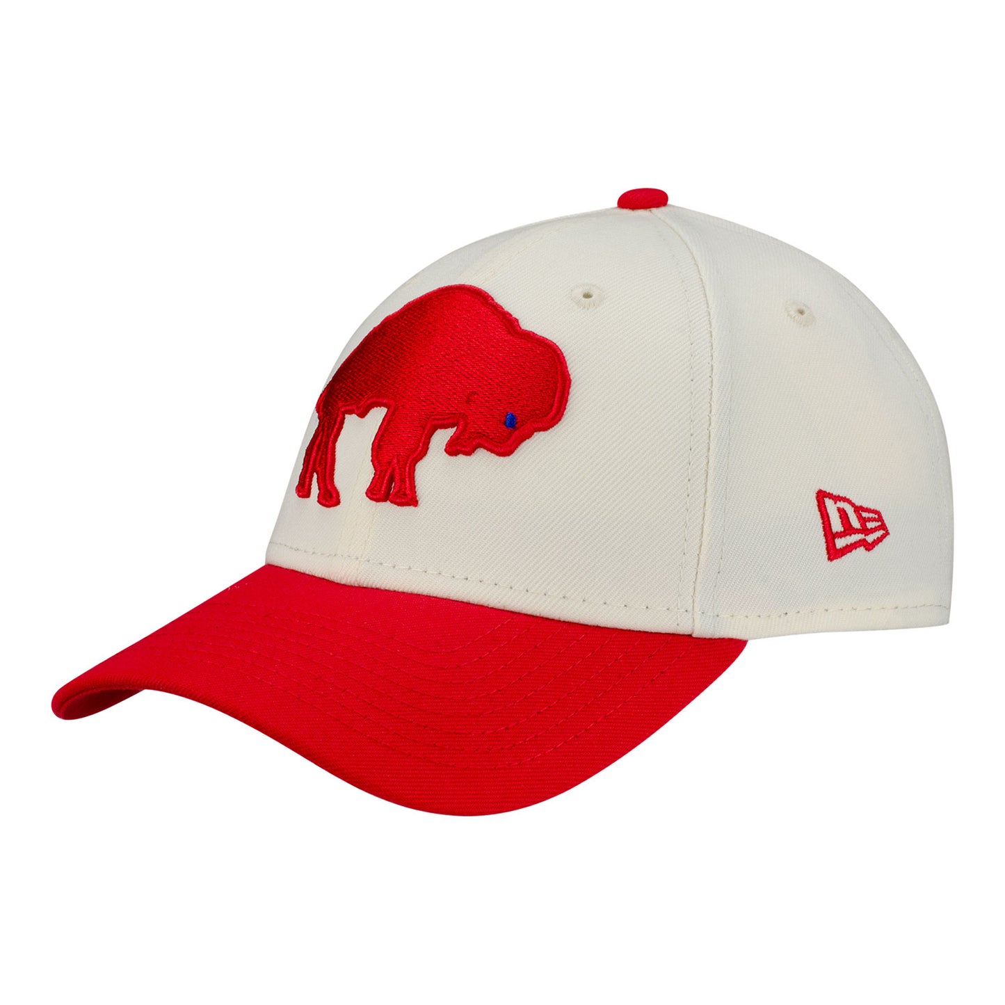 New Era CC Chrome FDR Team In Red & White - Left View