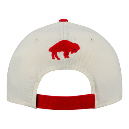 New Era CC Chrome FDR Team In Red & White - Back View