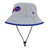 Men's Buffalo Bills New Era Gray Game Bucket Hat In Grey - Left View