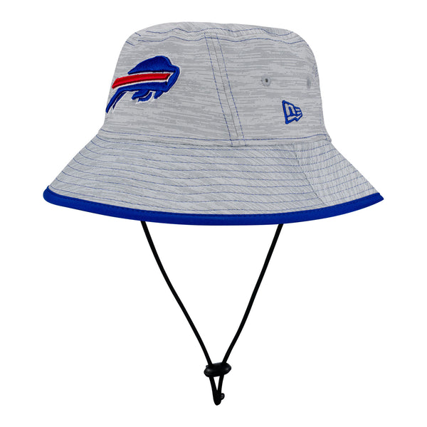Men's Buffalo Bills New Era Gray Game Bucket Hat In Grey - Left View