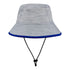Men's Buffalo Bills New Era Gray Game Bucket Hat In Grey - Back View