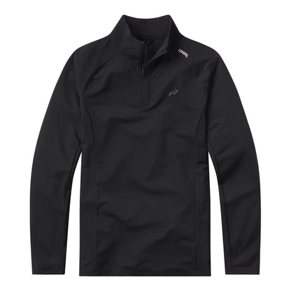 Buffalo Bills UNRL Highlands 1/4 Zip In Black - Front View