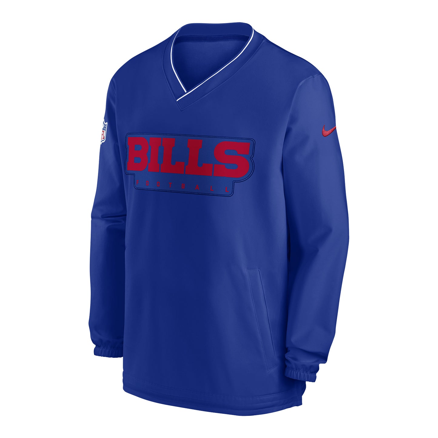 Buffalo Bills Nike Men's Jacket In Blue - Front View