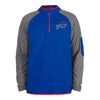 New Era Bills Team Logo 1/4 Zip Jacket