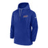 Nike Buffalo Bills Sideline Lightweight Player 1/4 Zip Jacket In Blue - Front View