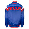 Starter Buffalo Bills Shut Out Varsity Jacket In Blue - Back View