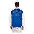 New Era Buffalo Bills Varsity Button-down Jacket In Blue - Back View On Model