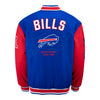 JH Design Buffalo Bills Sublimated Full-Zip Jacket In Blue & Red - Back View