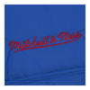 Mitchell & Ness Buffalo Bills Retro Puffer Vest In Blue - Stitch View