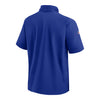 Bills Nike Sideline Lightweight Coach Short Sleeve Jacket In Blue - Back View