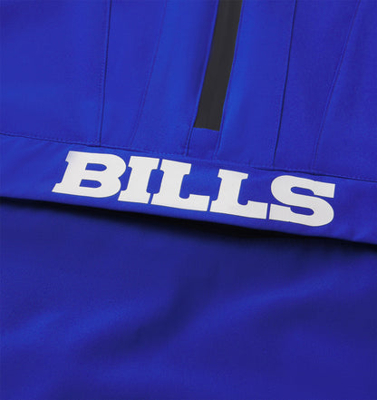 UNRL x Bills '24 Track Jacket In Blue - Bills Logo View