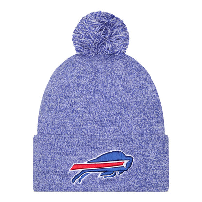 Buffalo Bills New Era Primary Marled Knit In Blue - Front View