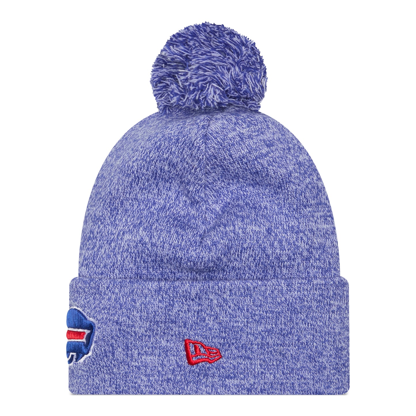 Buffalo Bills New Era Primary Marled Knit In Blue - Side View