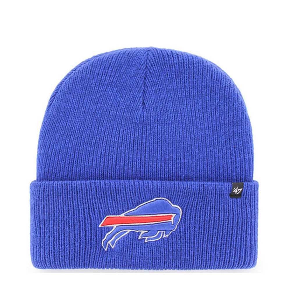 Buffalo Bills Royal & Red Stripe Winter Hat