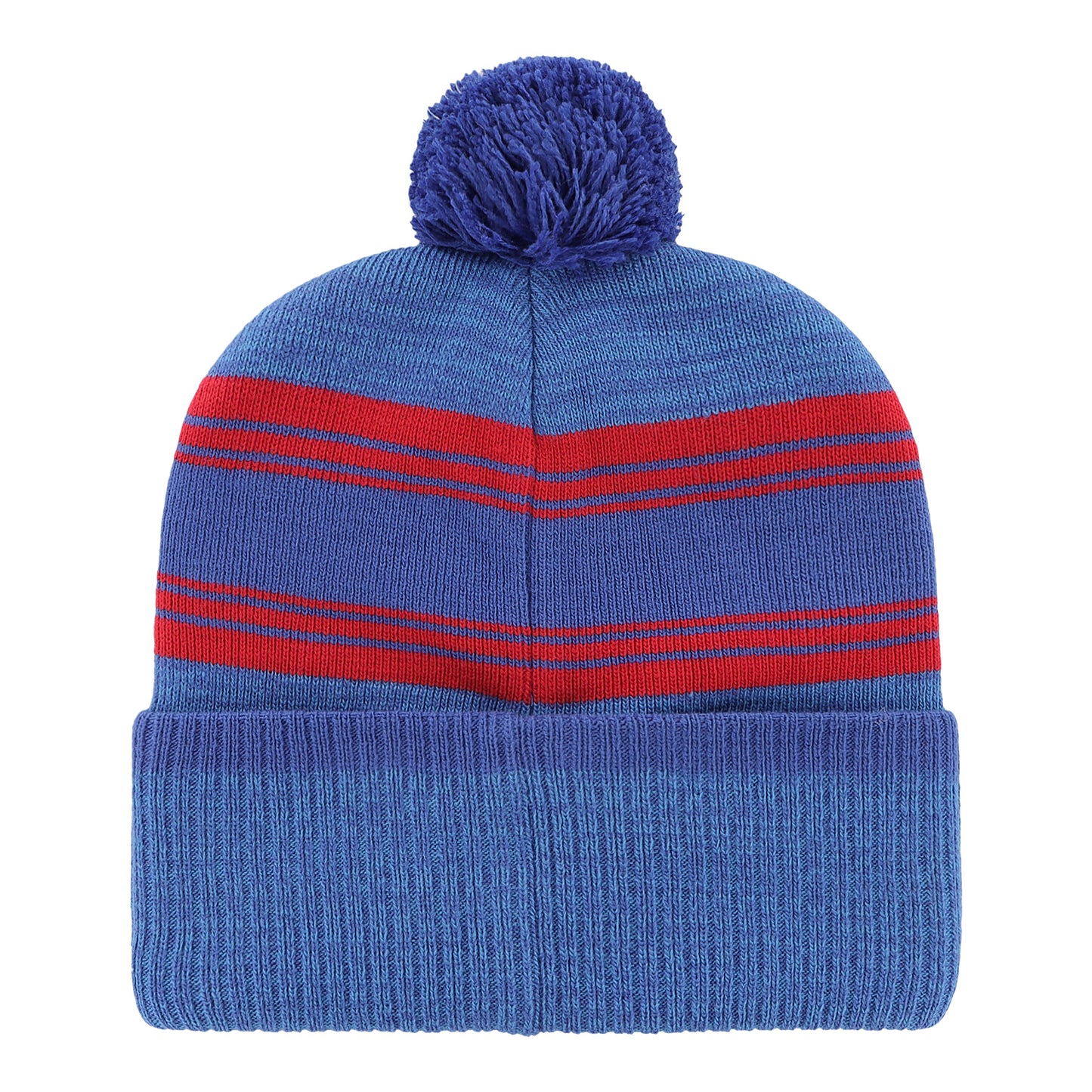 '47 Brand Buffalo Bills Fadeout Knit Hat In Blue - Back View