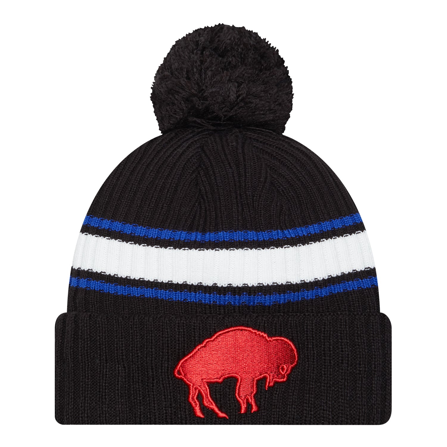 buffalo bills black knit hat