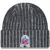 Bills New Era 2023 Salute to Service Knit Hat In Black - Back View
