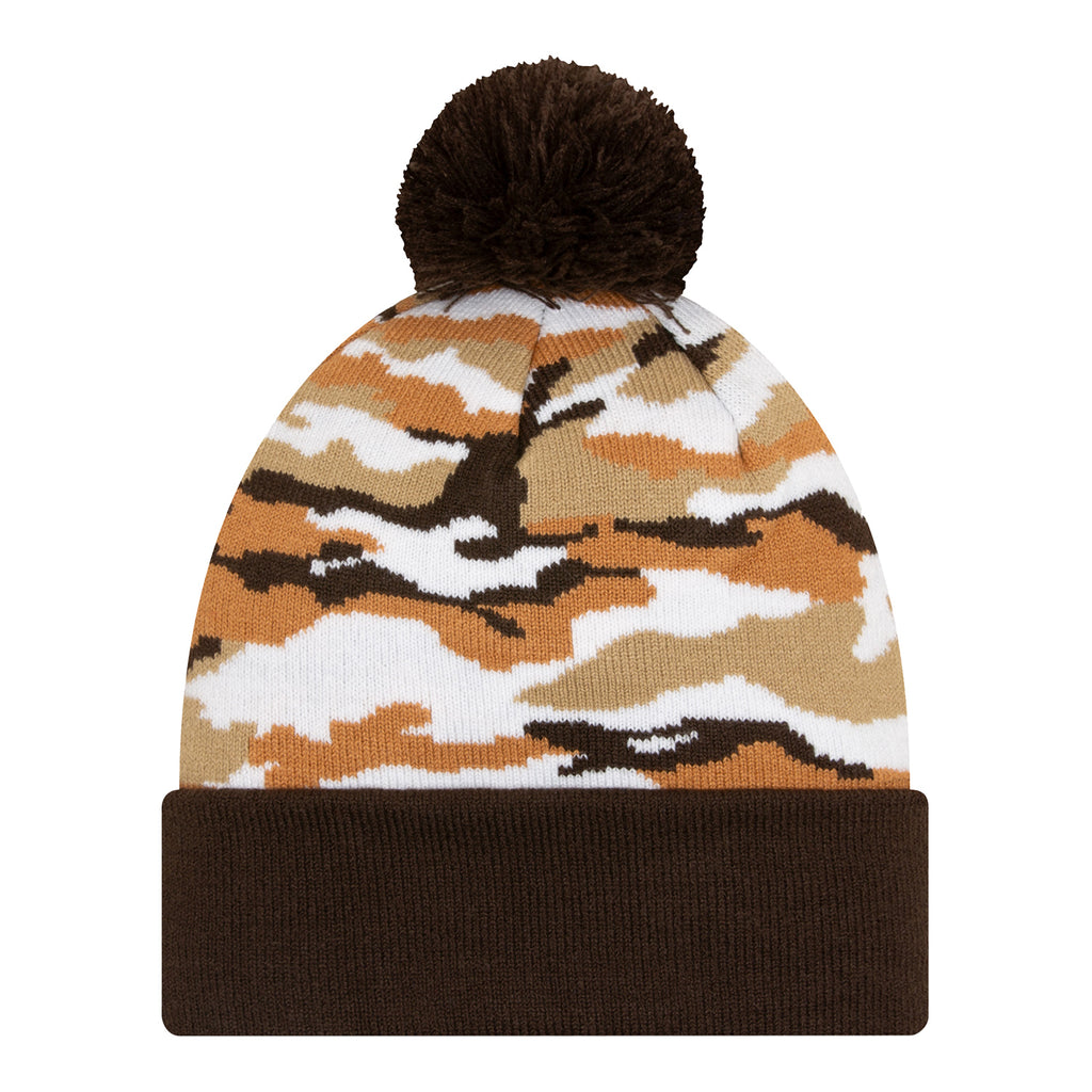 New Era Bills Brown Camo Classic Knit Hat | The Bills Store