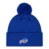 Bills Frozen Primary Logo Cuff Knit Hat In Blue - Back View