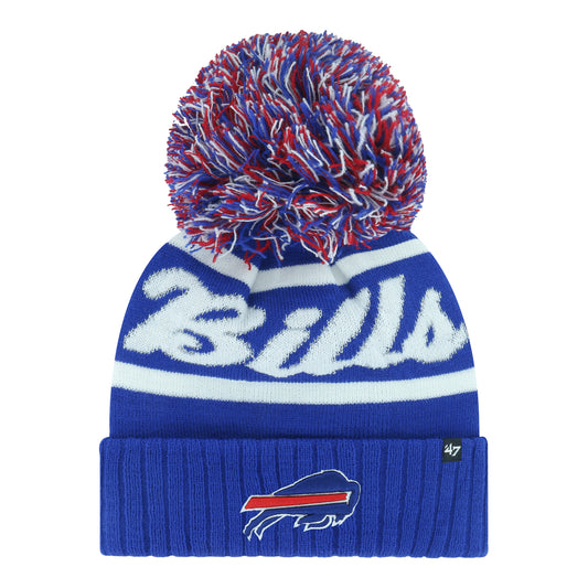 47 Brand Bills Spirited Cuff Knit In Blue - Front View
