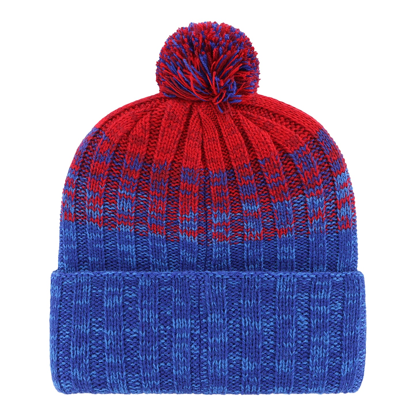 Buffalo Bills Cascade Cuff Knit In Blue - Bakc View