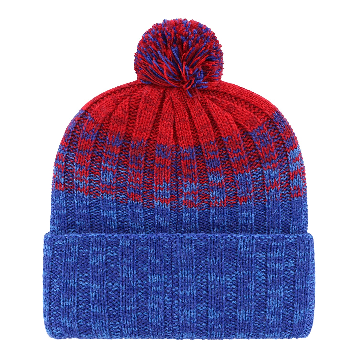 Buffalo Bills Cascade Cuff Knit In Blue - Bakc View