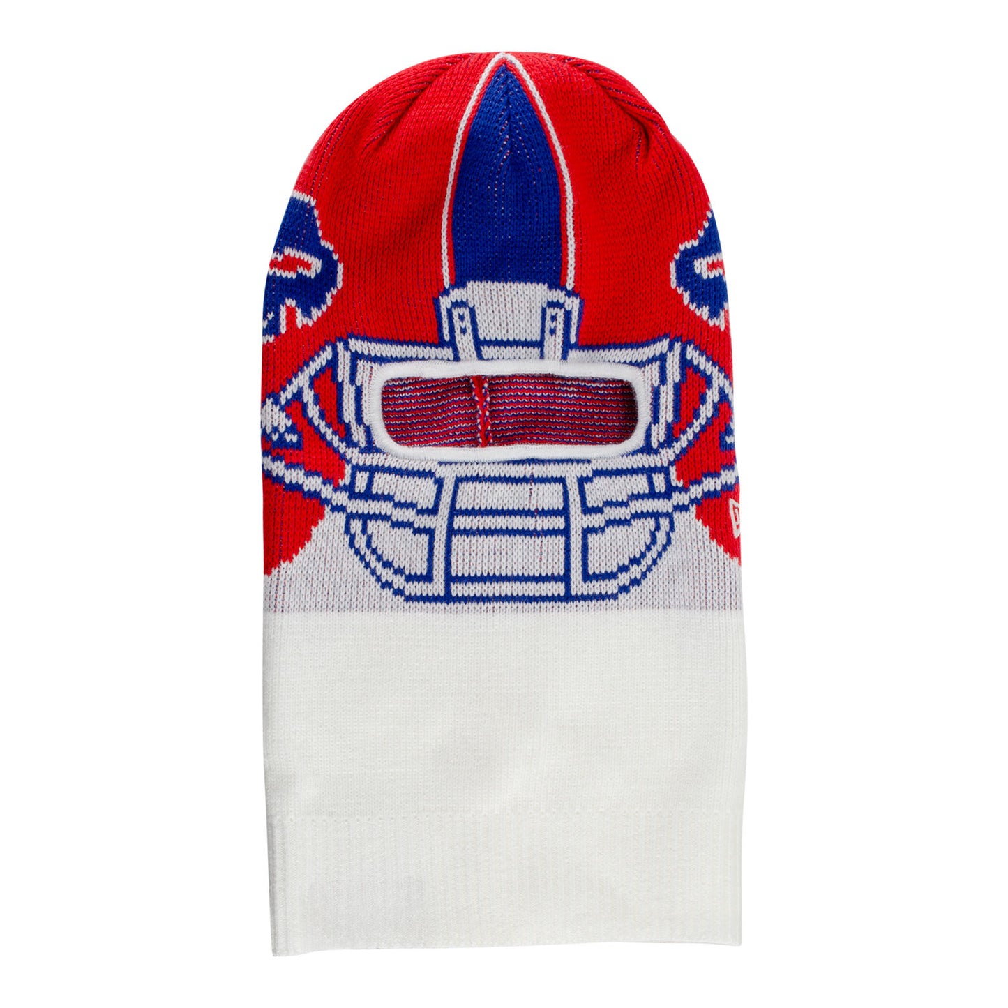 Buffalo Bills Red Helmet Balaclava In Red - Front View