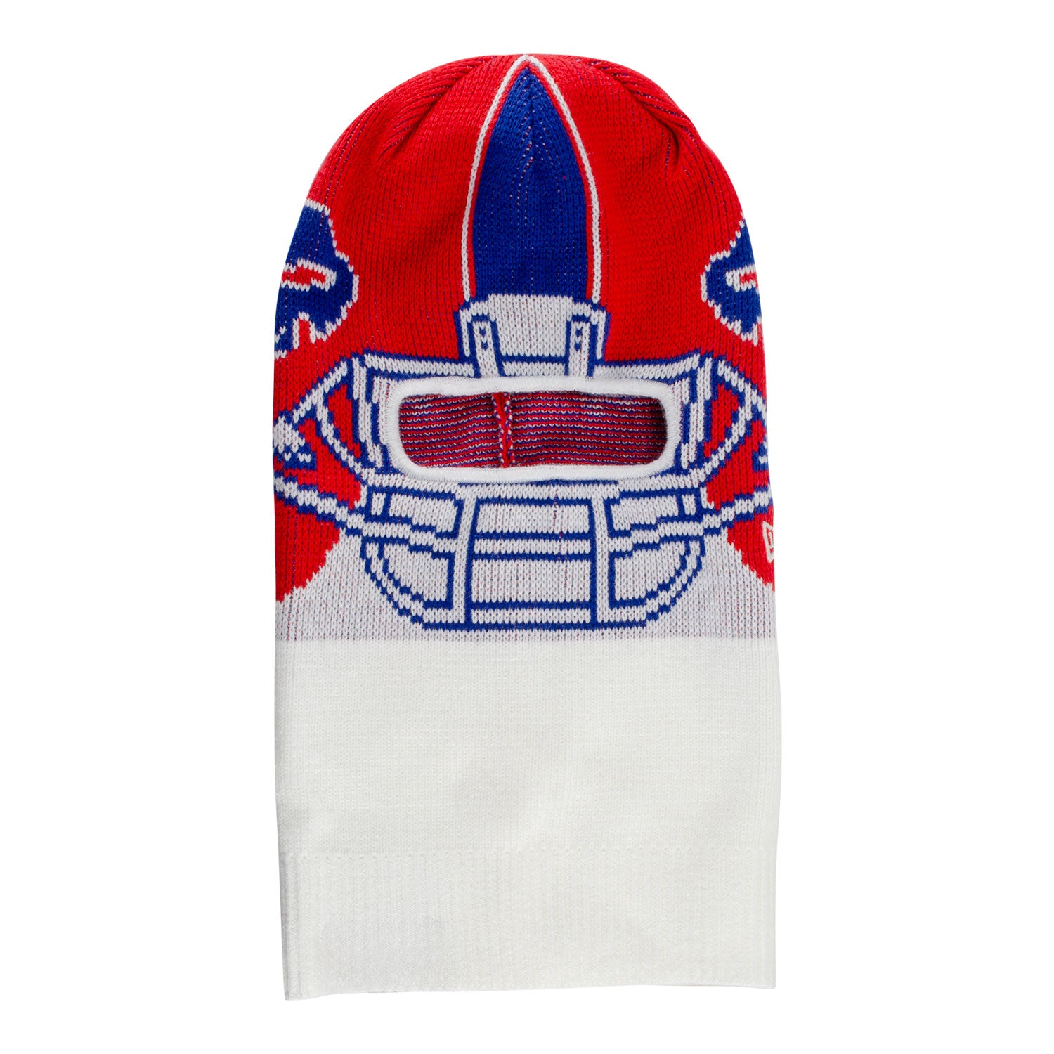 Buffalo Bills Red Helmet Balaclava In Red - Front View