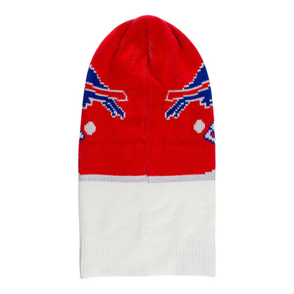 Buffalo Bills Red Helmet Balaclava In Red - Back View