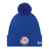 New Era Buffalo Bills 2023 AFC East Division Champions Knit Hat In Blue - Front View
