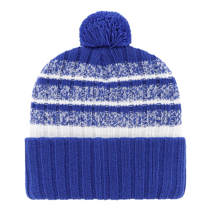 '47 Brand Buffalo Bills 5x AFC East Division Champions Knit Hat In Blue & White - Back View