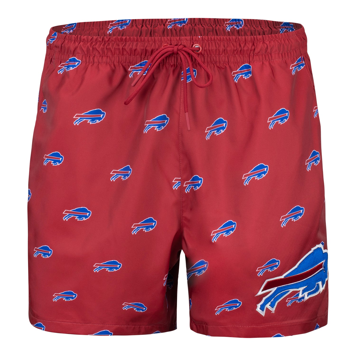 Pro Standard Buffalo Bills All Over Shorts In Red - Front View